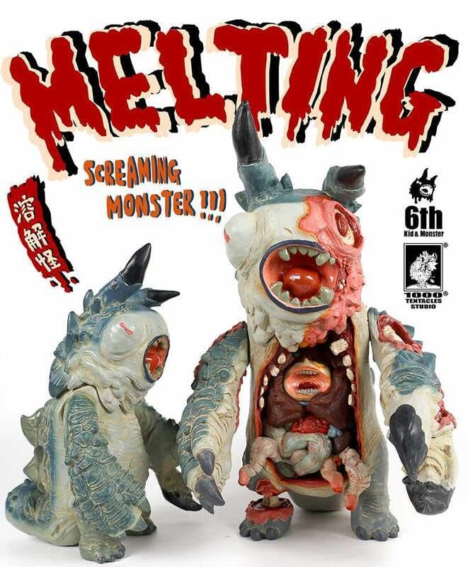 Amazon.co.jp: 1000Tentacles Studio MELTING SCREAMING MONSTER
